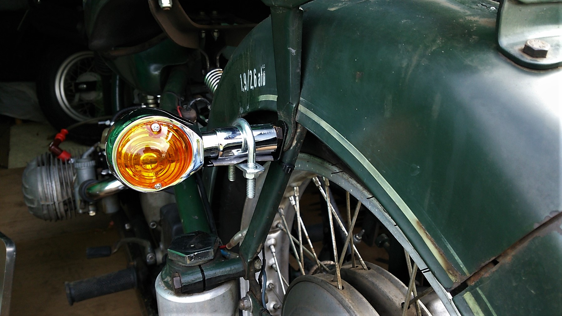 1954年式 BMW R67/2 サイドカー